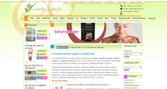 Desktop Screenshot of cosmeticenaturale.ro